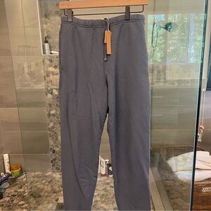 BWT SKIMS French Terry Jogger pants steel blue new XS